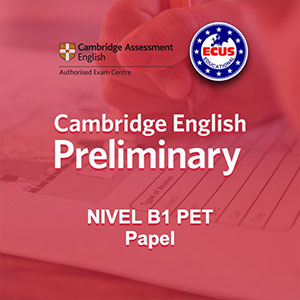 Examen Cambridge B1 PET